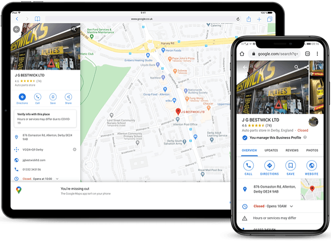 gbp management services in dallas