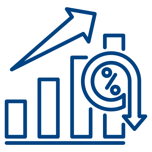 Increase in conversion rate