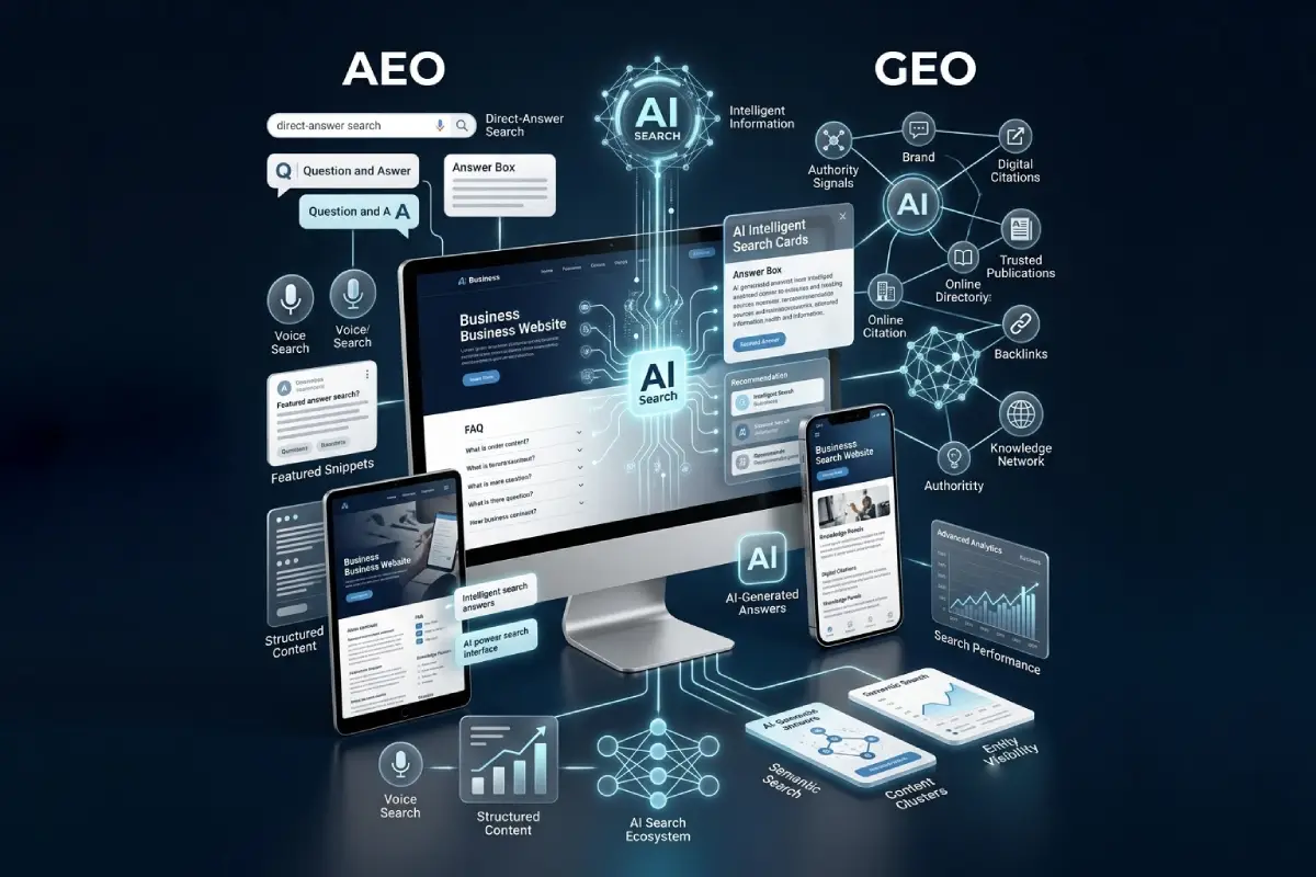What Are AEO and GEO Services