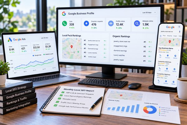 How do we measure local SEO progress